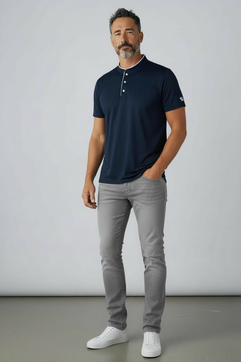THE BLADE - Performance Blade Collar Golf Polo